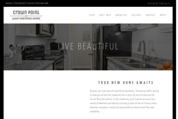 Bridge theme site design template sample