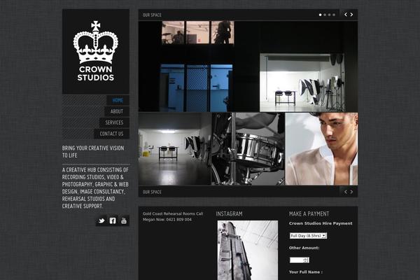Showycase theme site design template sample