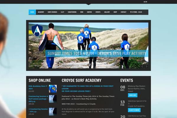 croydesurfacademy.com site used Soundboard