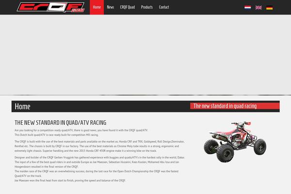 Infographer theme site design template sample
