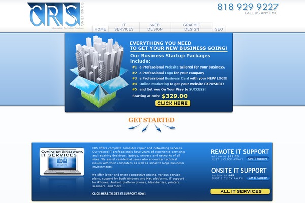 BlankSlate theme site design template sample