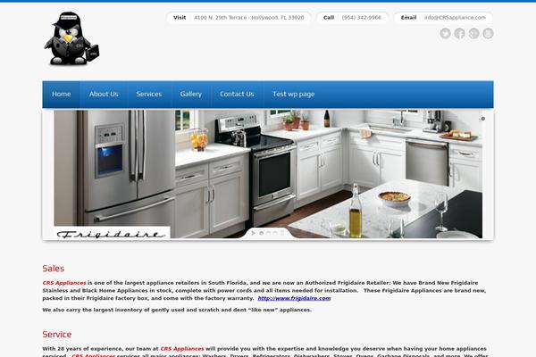 Progress theme site design template sample