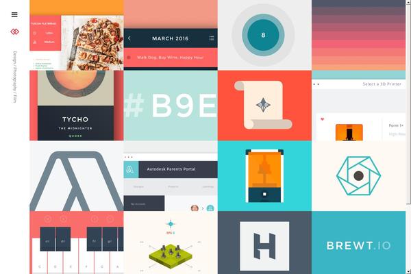 Koi theme site design template sample