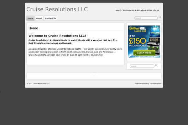 Suffusion theme site design template sample
