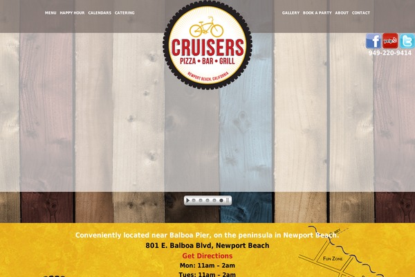 Verona theme site design template sample