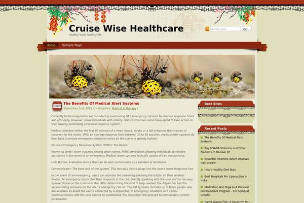 SpringFestival theme site design template sample