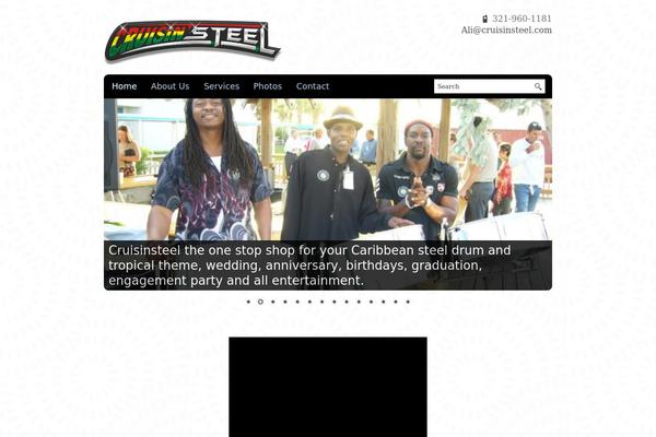 BlackBird theme site design template sample