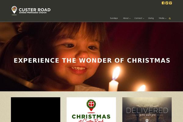 X Child theme site design template sample