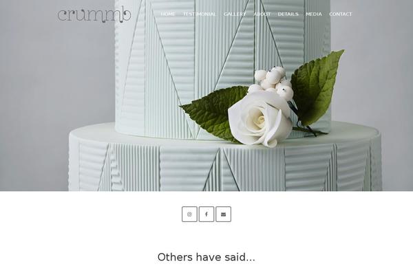 SiteOrigin North theme site design template sample