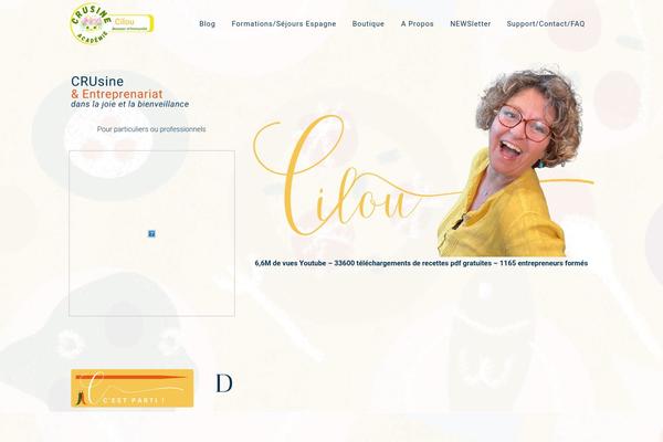 Bridge Child theme site design template sample