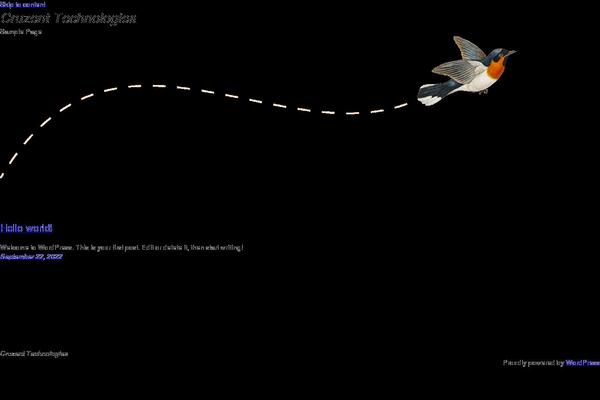 Twenty Twenty-Two theme site design template sample