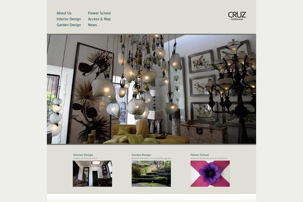 Cruz theme site design template sample