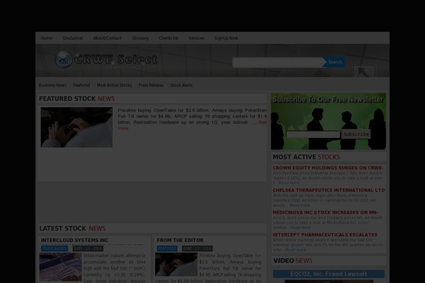 crweselect.com site used Noto Simple