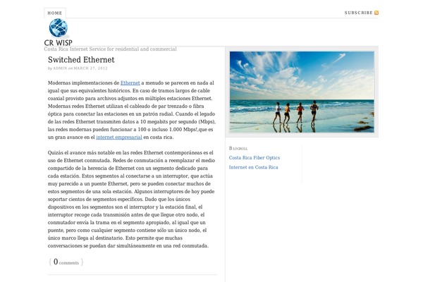 Thesis 1.8.4 theme site design template sample