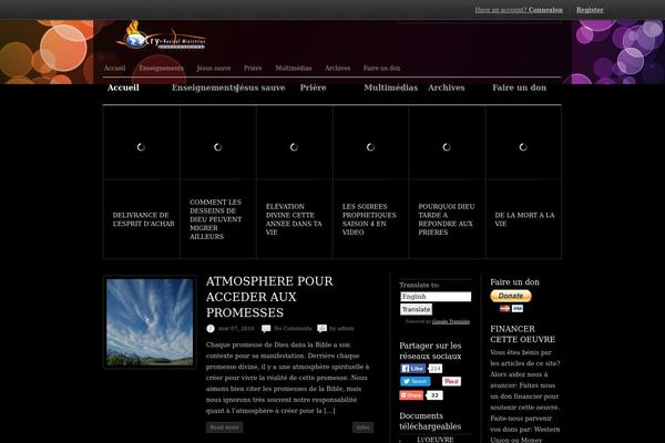 Newscast theme site design template sample