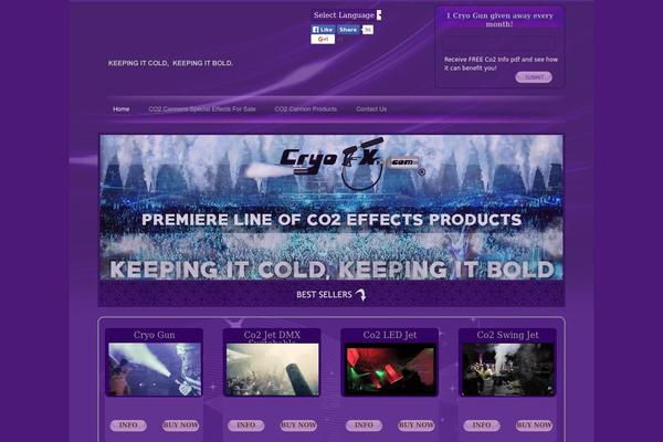 cryocannon.com site used Gun