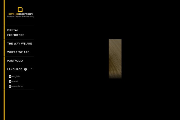 LENS theme site design template sample