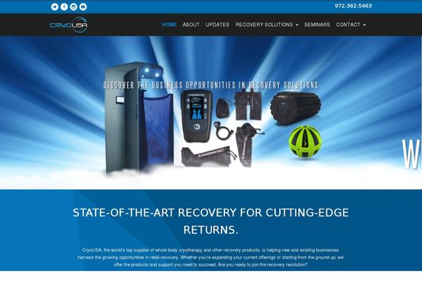 cryousa.com site used Quasar