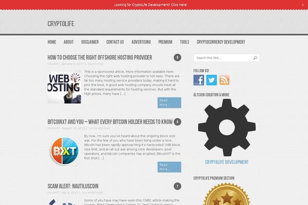 Accentbox theme site design template sample
