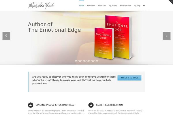 Avada Child theme site design template sample