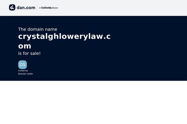 crystalghlowerylaw.com site used OptimizePress theme