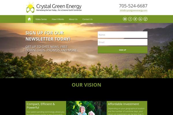 crystalgreenenergy.com site used Crytalgreenenergycorp