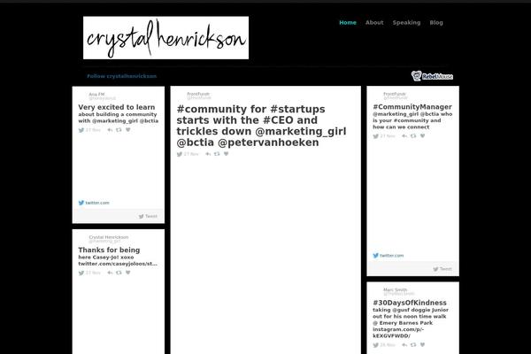 Truly Minimal theme site design template sample