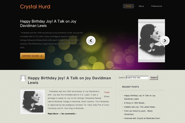 crystalhurd.com site used Copperific