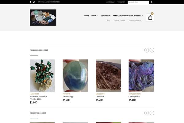 The Retailer Child theme site design template sample