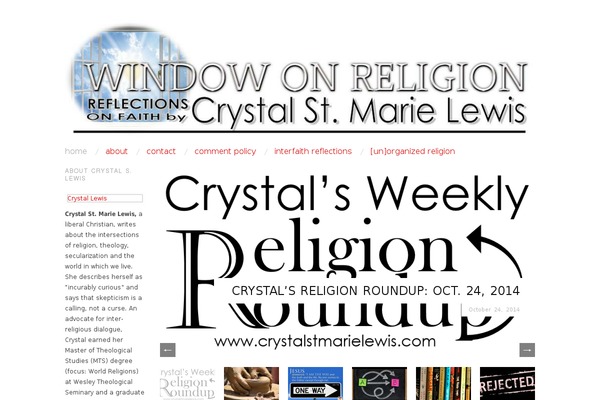 crystalstmarielewis.com site used AccessPress Lite