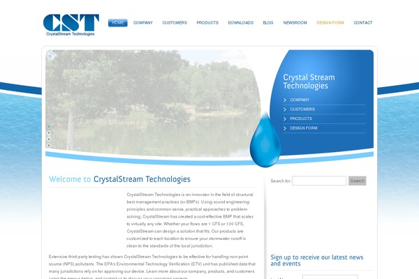 crystalstream.com site used Crystalstream