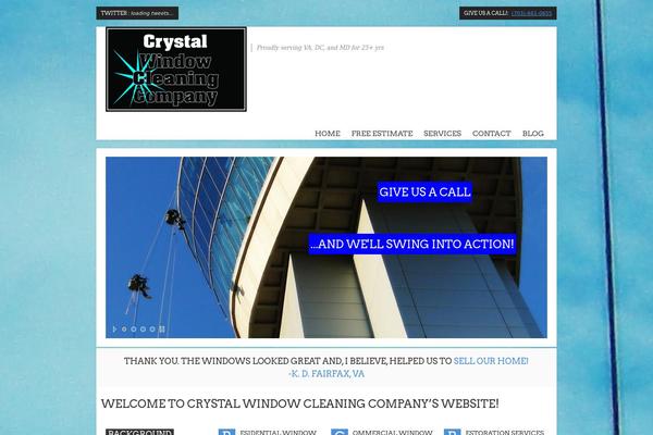 crystalwindow.com site used Fusion Theme