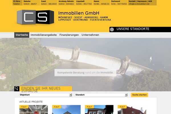Cs theme site design template sample