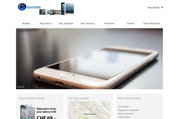 SmartShop theme site design template sample