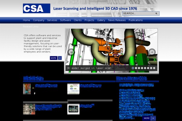 Csa theme site design template sample