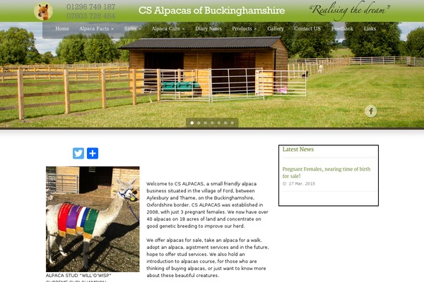 Impreza Child theme site design template sample