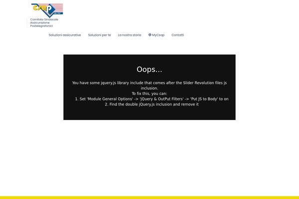csap.it site used Avcomm