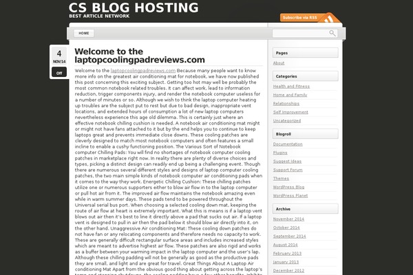 LightWord theme site design template sample