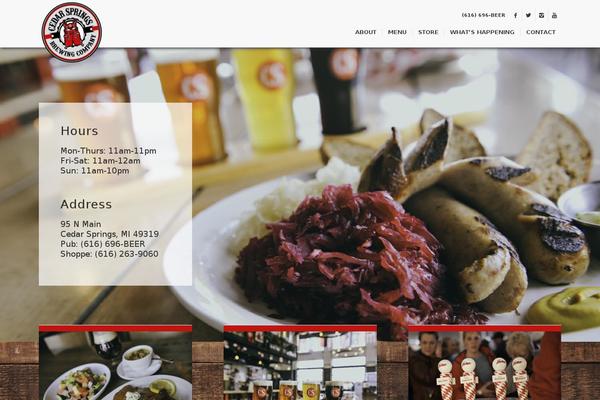 Mr. Tailor theme site design template sample