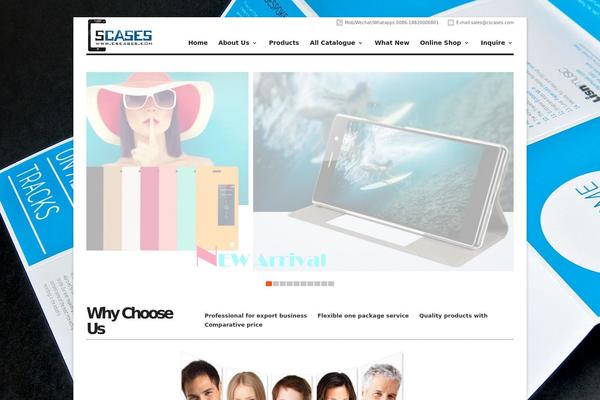 Mu Types theme site design template sample