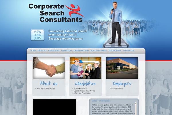 Csc theme site design template sample