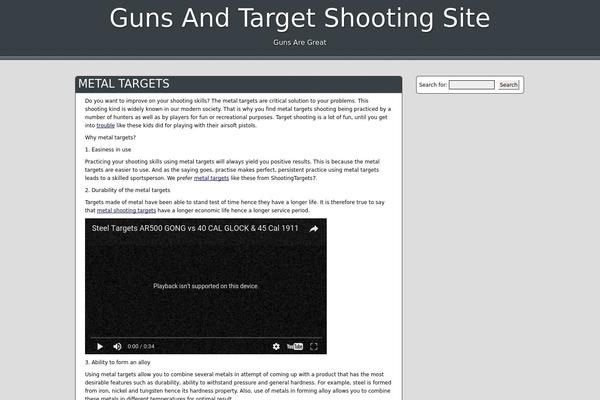 Magomra theme site design template sample