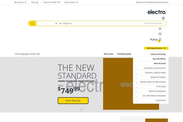 Site using Woo-product-tab plugin