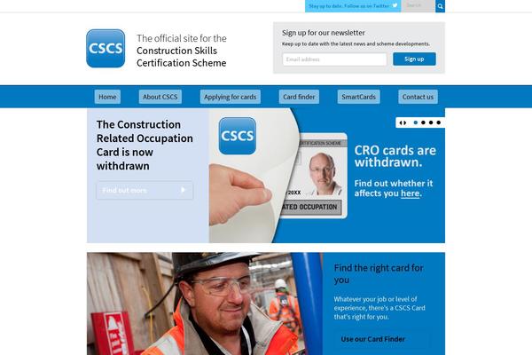cscs.uk.com site used Cscs