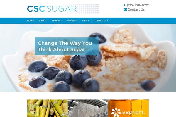 cscsugar.com site used Csc-sugar