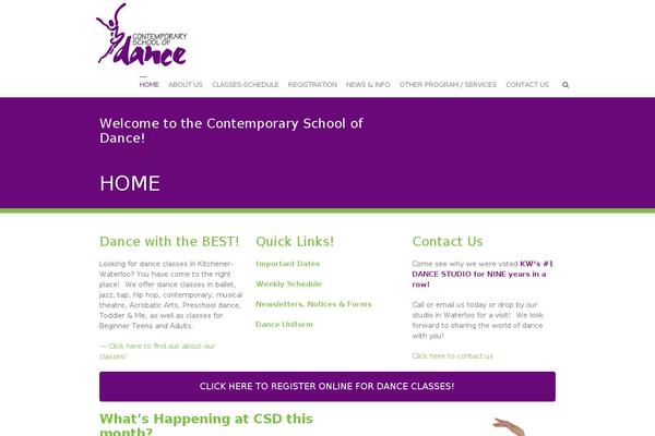 Site using Simple Testimonials plugin
