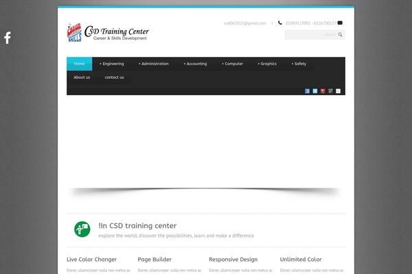 Blue Diamond v1.09 theme site design template sample