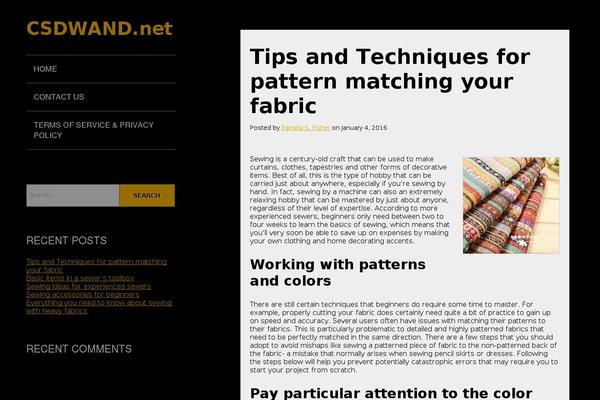Journal Lite theme site design template sample