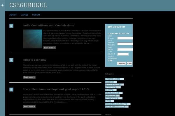 Silesia theme site design template sample