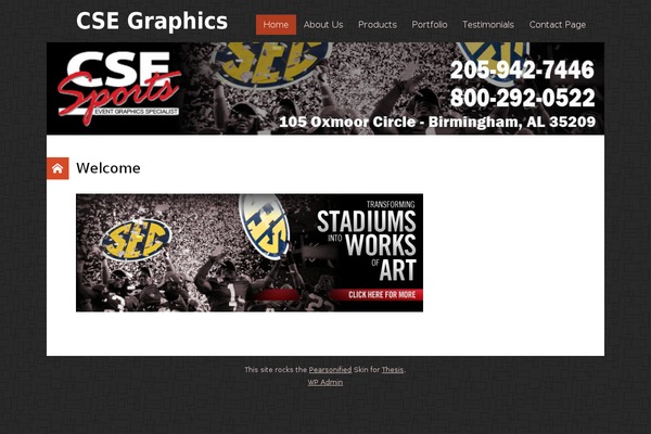 Thesis theme site design template sample